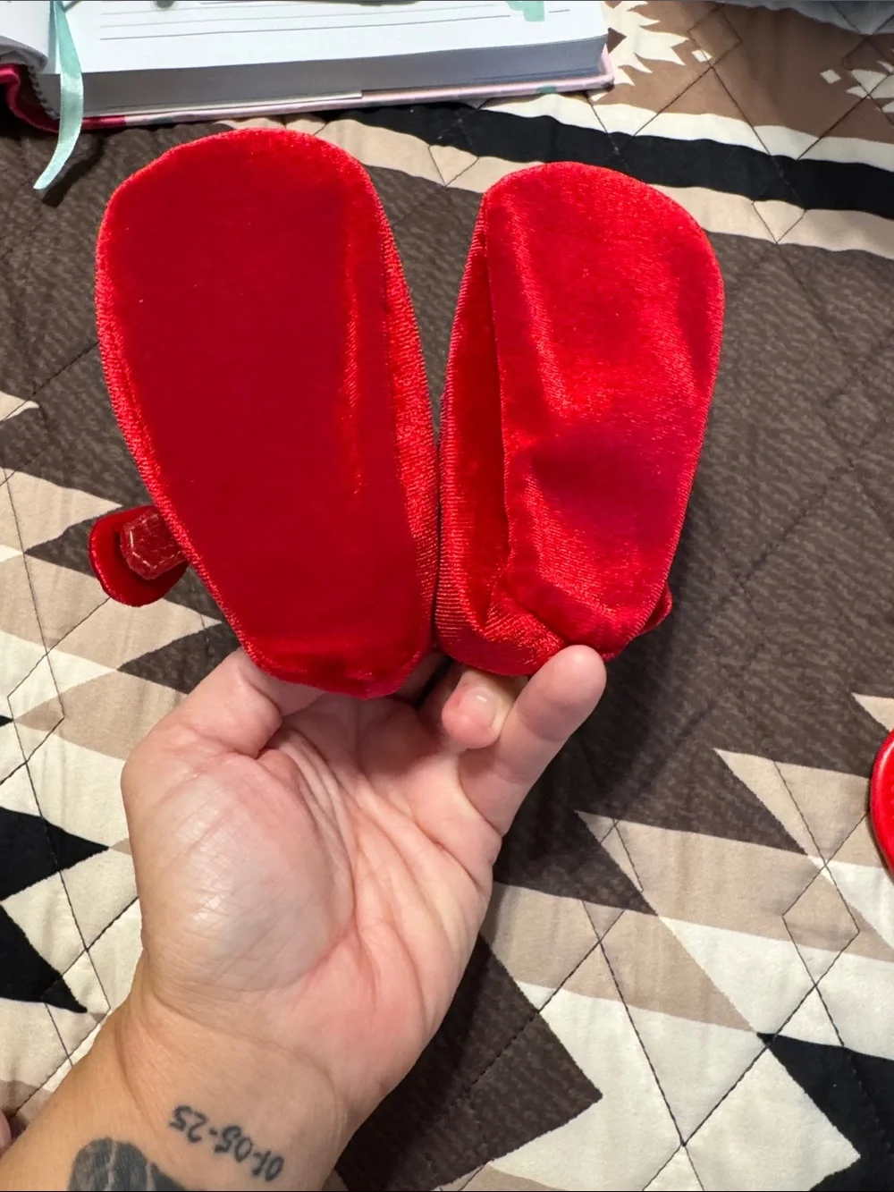Red Girls' Bow Mary Jane & Sandal Set - Kids Shoes